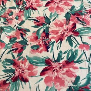 White Stag XL Cotton Pink and Green Short Sleeve T-Shirt Vintage but Like New